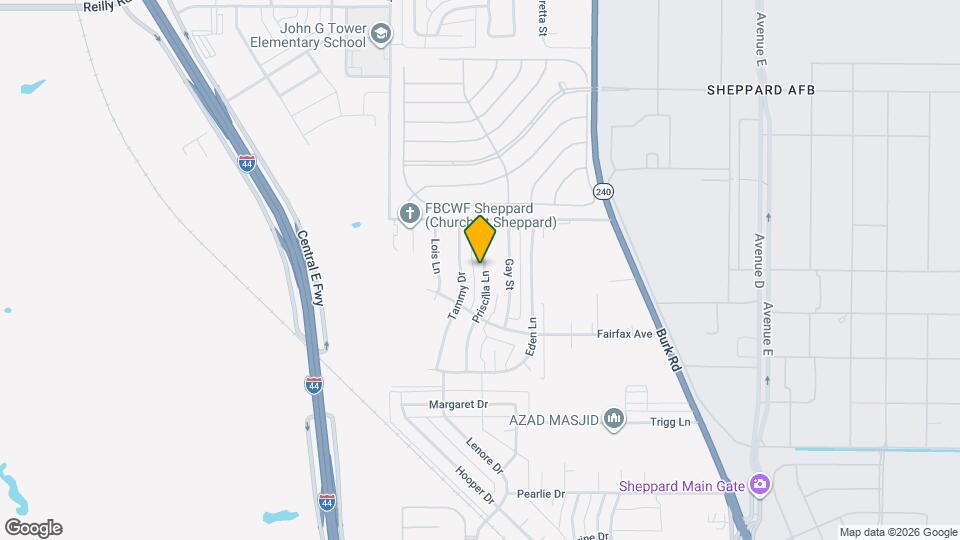 4714 Priscilla Ln Map and Location Details