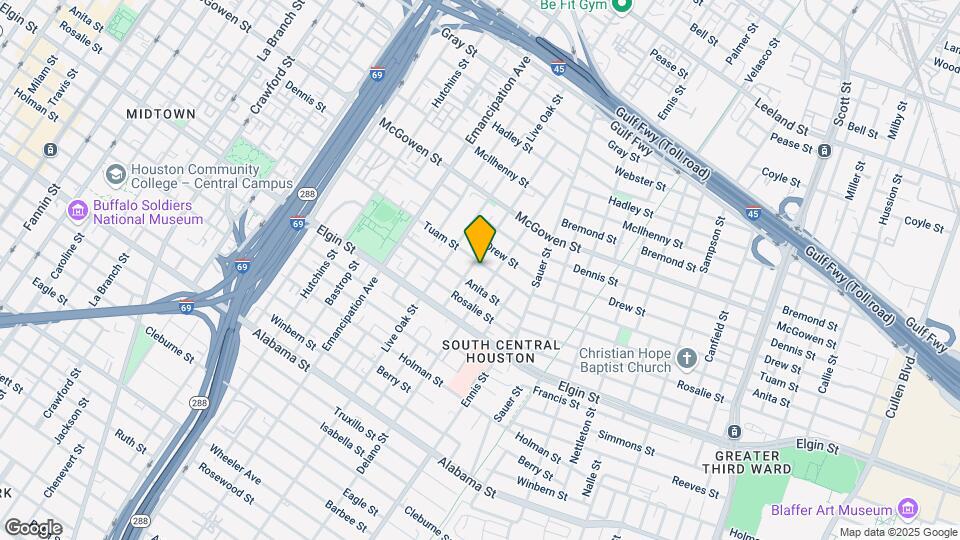 2704 Tuam St Map and Location Details