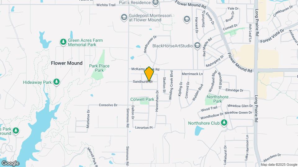 3601 Sandhurst Dr Map and Location Details