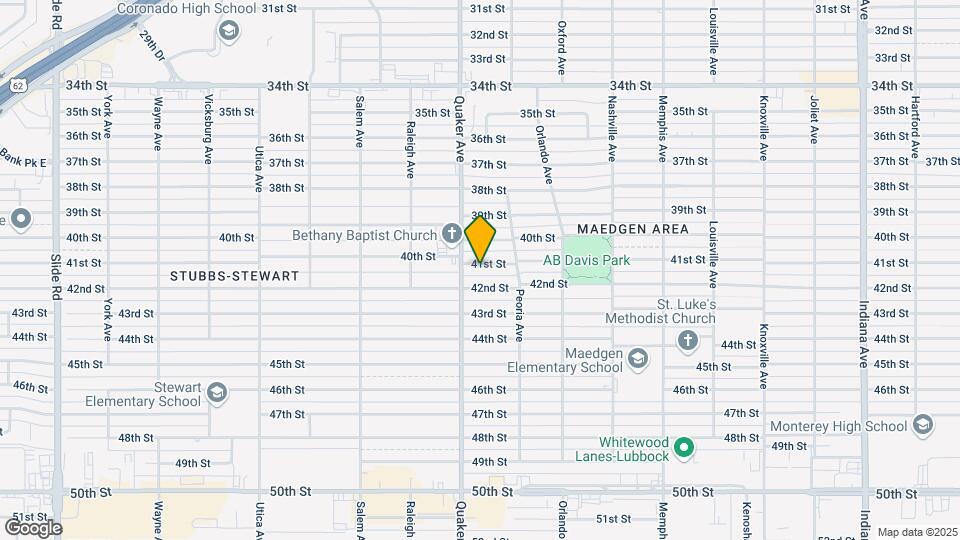4315 41st St Map and Location Details
