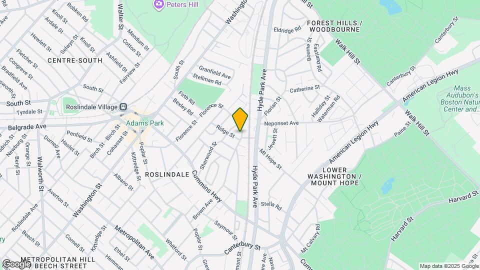 225 Florence St Map and Location Details