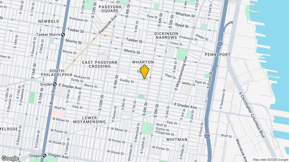 614 Hoffman St Mapa y Detalles de la Ubicación