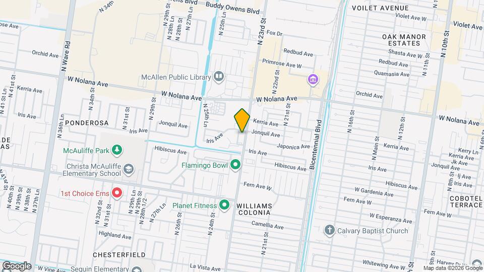 3508 N 23rd Ln, Unit 202 Map and Location Details