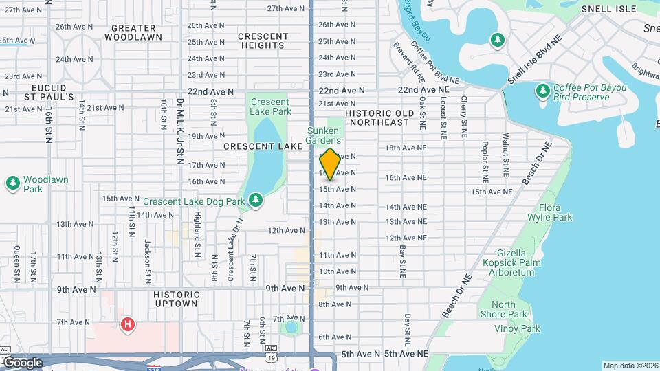 221 15th Ave N, Unit 221 Map and Location Details