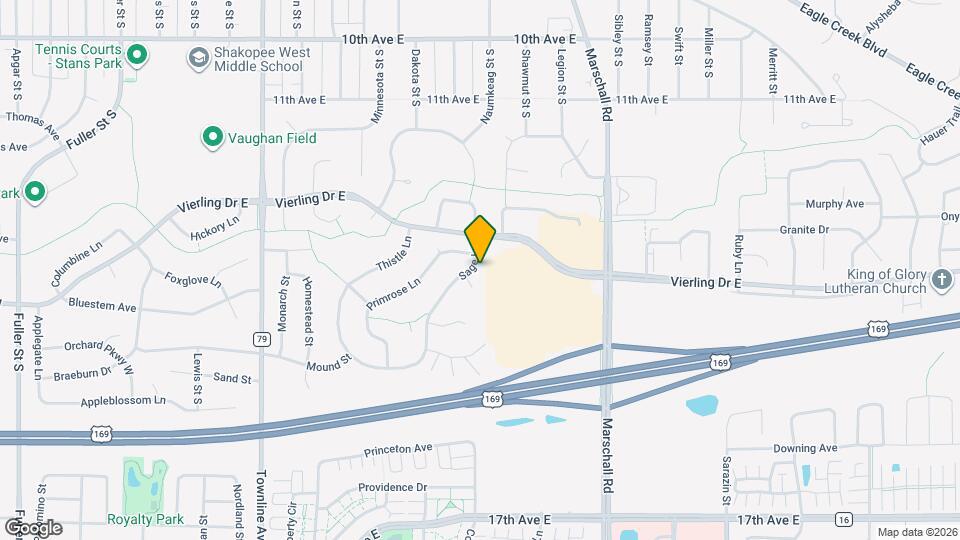 1383 Sage Ln Map and Location Details