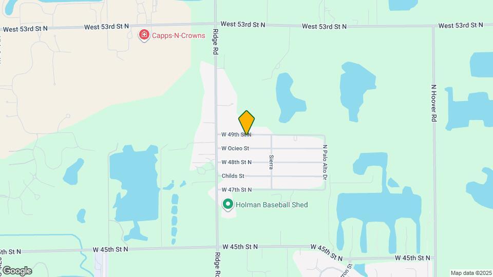 6929 W 49th St N Map and Location Details