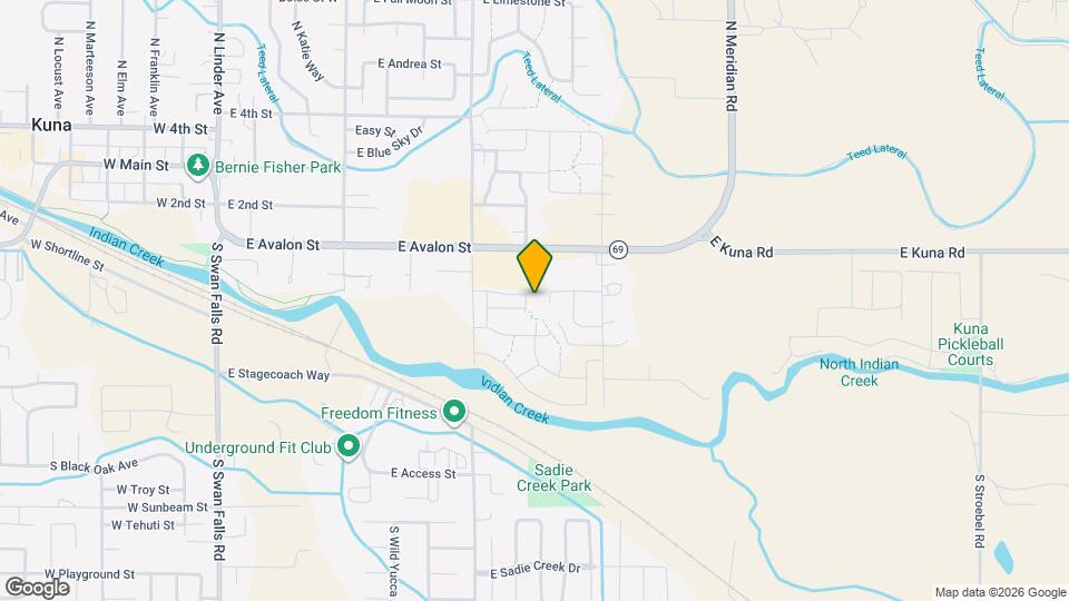 164 S Trek Ln Map and Location Details