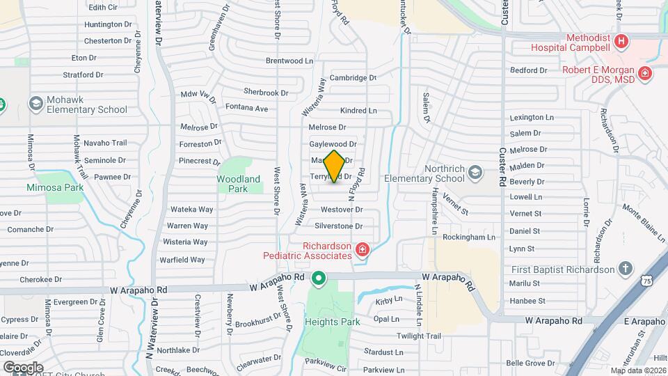 714 Timberlake Cir Map and Location Details