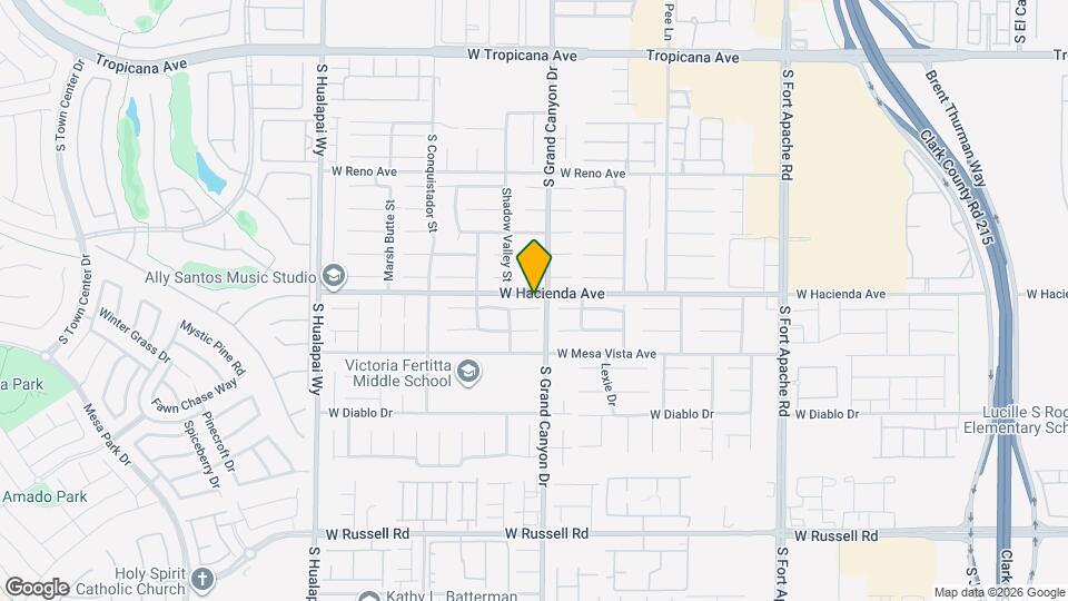 9842 Ridgehaven Ave Map and Location Details