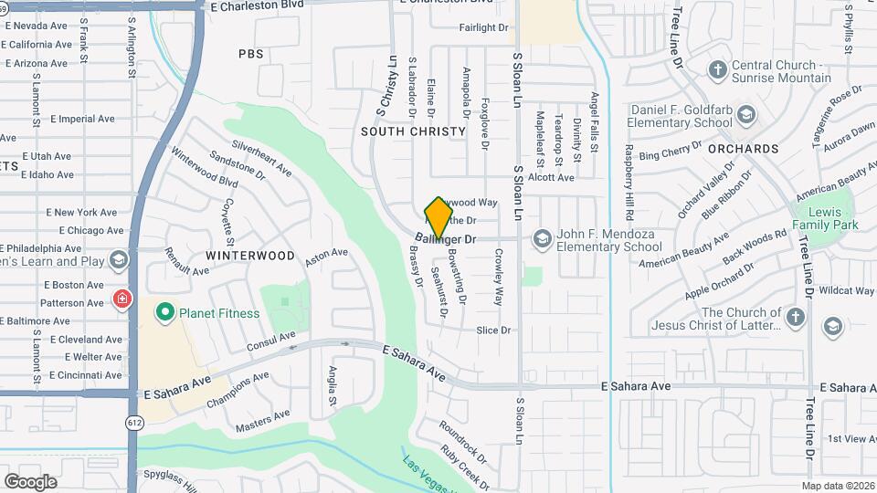 5625 Ballinger Dr Map and Location Details