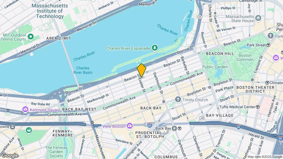 199 Marlborough St, Unit 303 Map and Location Details