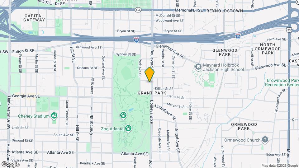 595 Boulevard SE Map and Location Details