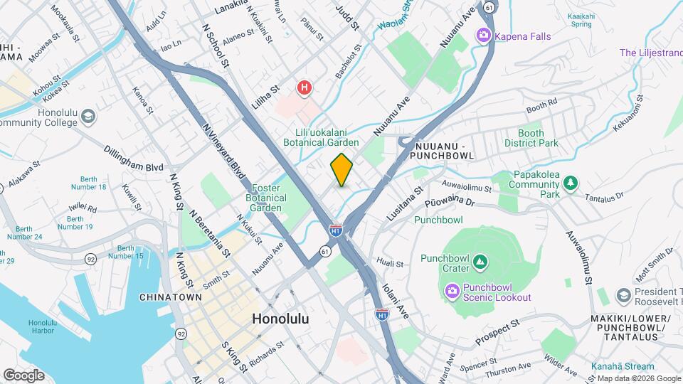 24 Hi?aloa St Map and Location Details