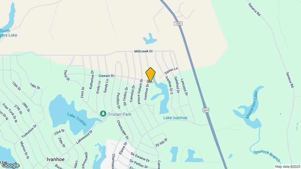 480 Ivanhoe Dr W Map and Location Details