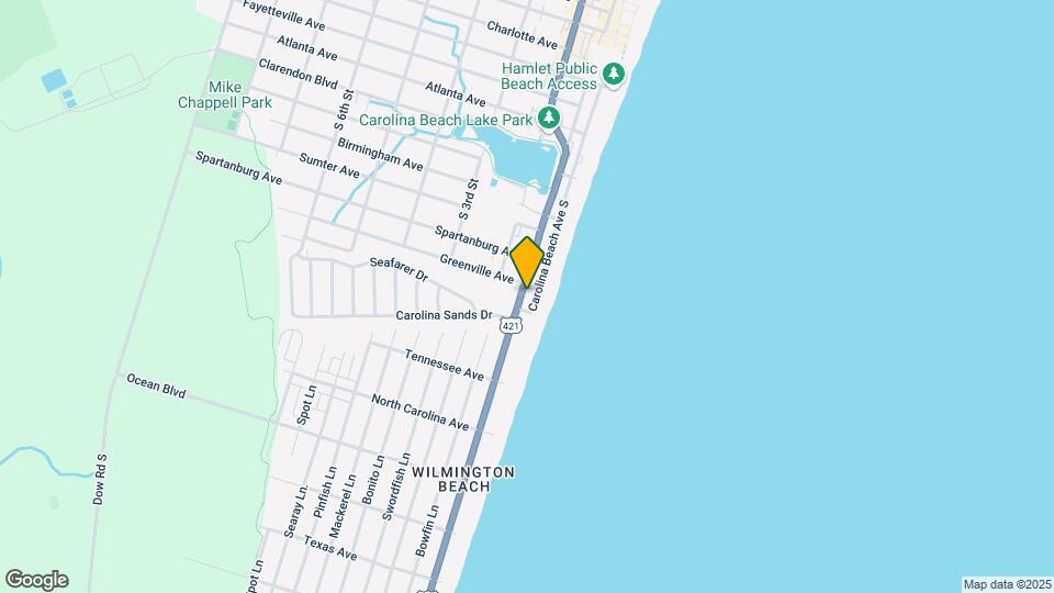 1004 Carolina Beach Ave S Map and Location Details