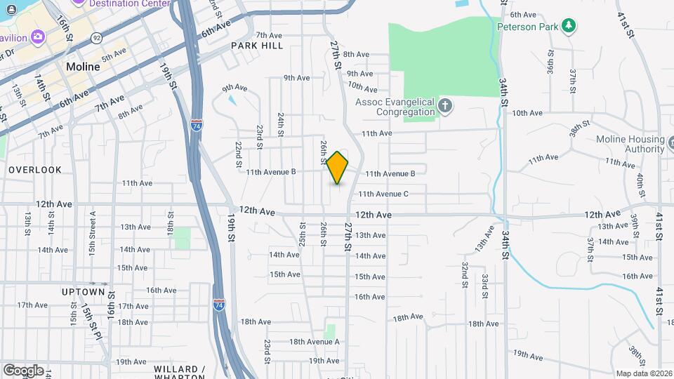 1177 26th Street A Map and Location Details