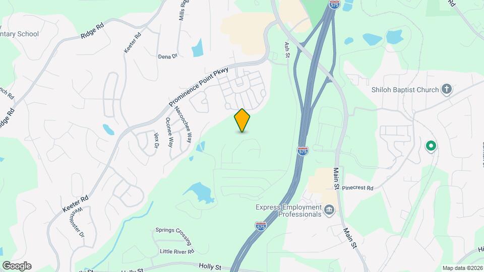 333 Hidden Creek Ln Mapa y Detalles de la Ubicación