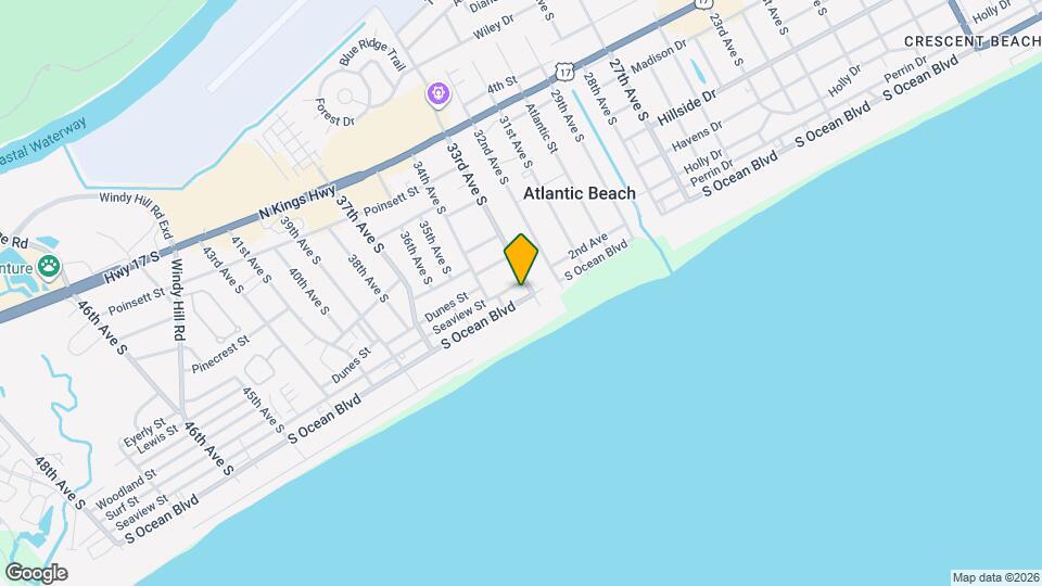 3300 S Ocean Blvd Map and Location Details