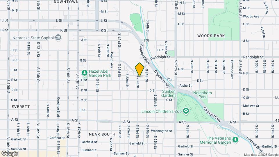 2310 E St Map and Location Details