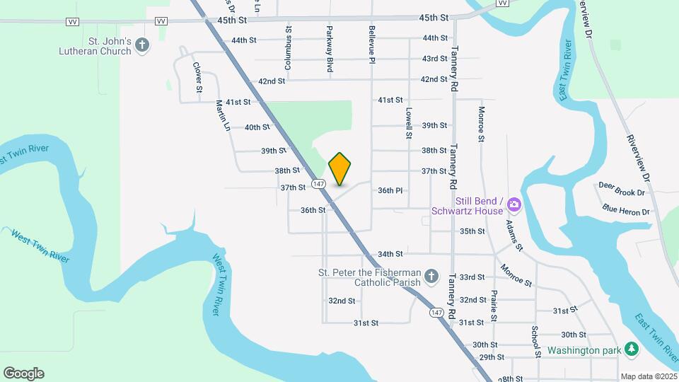 3714 Parkway Blvd Map and Location Details