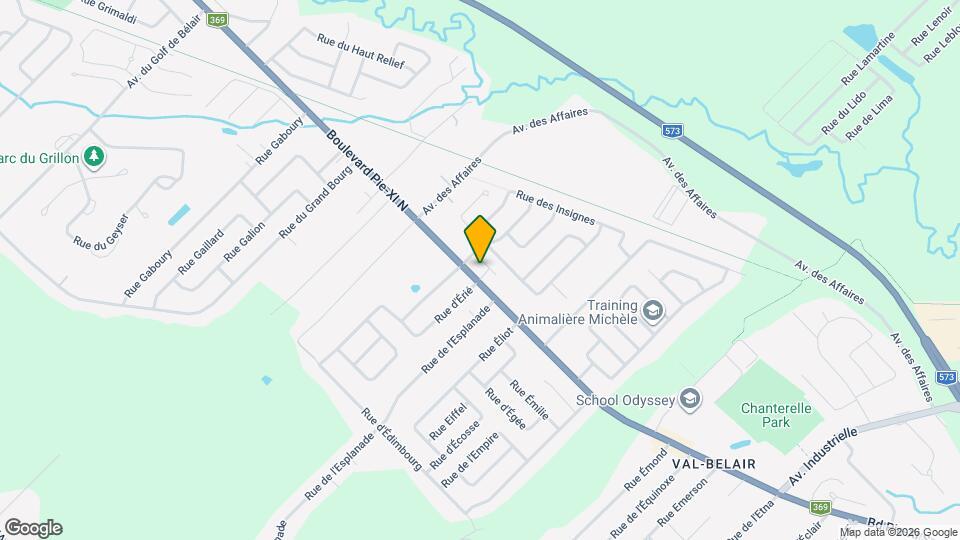 1336 Pie-XI Boul N Map and Location Details