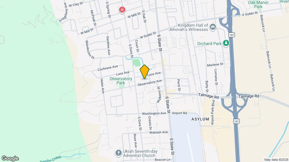 230 Observatory Ave Mapa y Detalles de la Ubicación