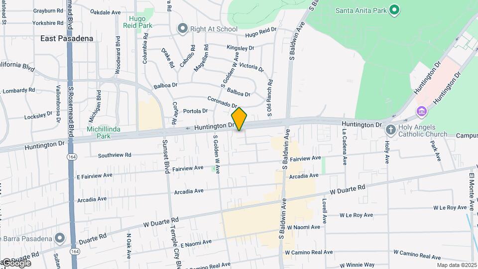 818 W Huntington Dr Map and Location Details