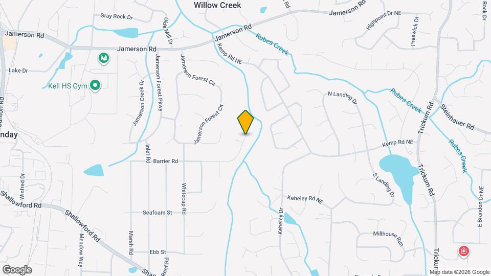 1616 Barrier Rd Map and Location Details