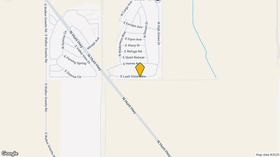 6745 E Lush Vista View Map and Location Details