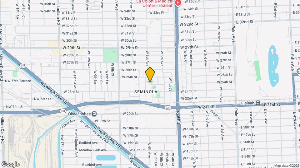 2400 W 5th Way Map and Location Details