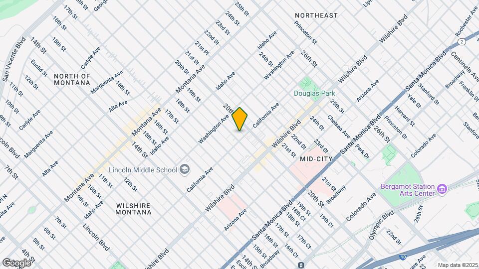 1053-1055 19th St Map and Location Details