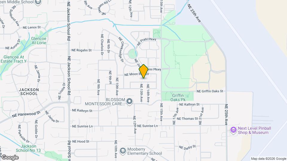1329 NE Setting Sun Dr Map and Location Details