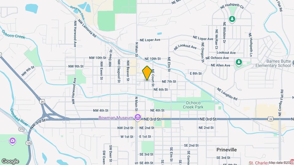 204 NE 7th St Map and Location Details