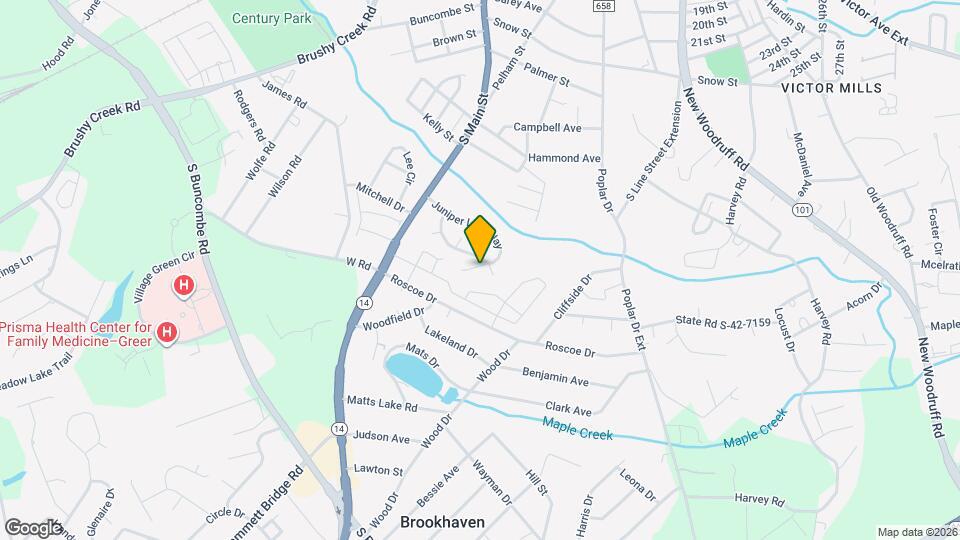 405 Juniper Leaf Way Map and Location Details