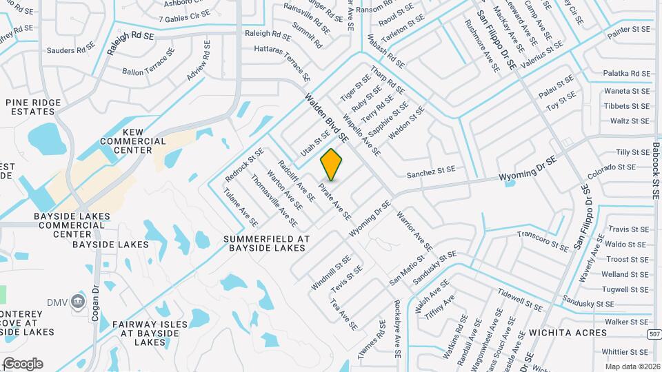 1011 Starfire St SE Map and Location Details