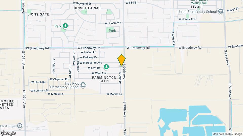 4703 S 99th Dr Map and Location Details