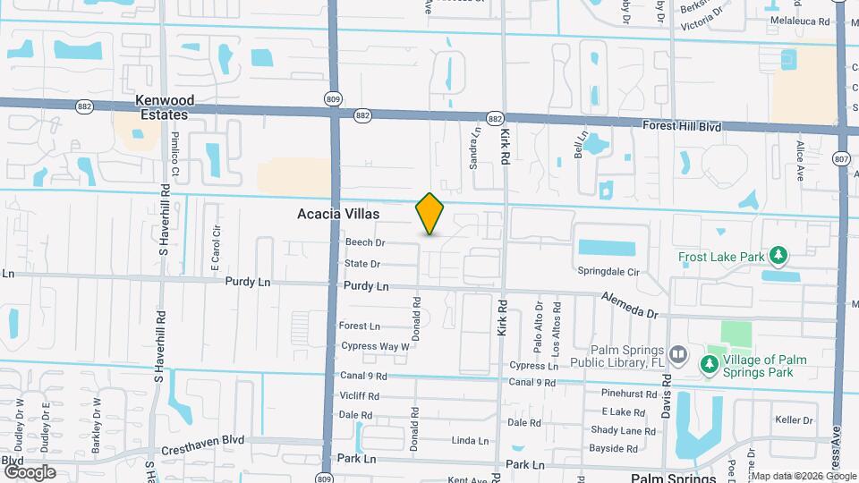 262 Woodland Rd Map and Location Details