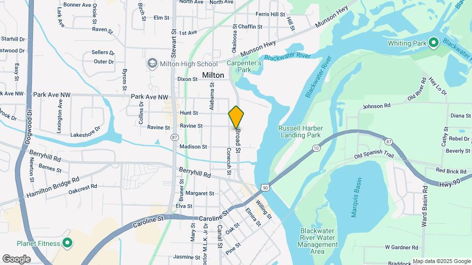 5335 Broad St Map and Location Details