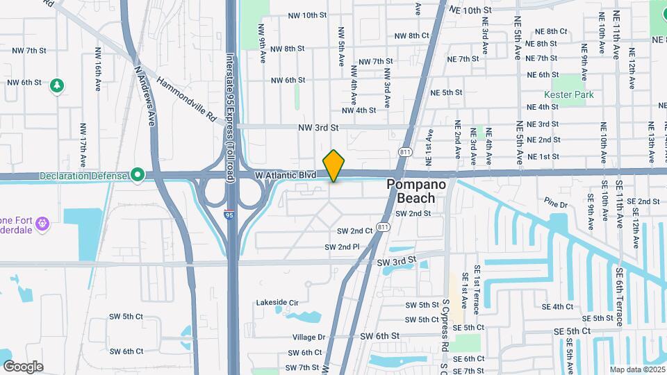 344 SW 1st St, Unit 6 Map and Location Details