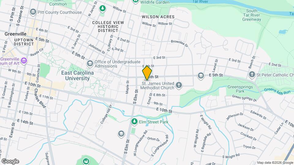 505 S Oak St, Unit 2325-3A Map and Location Details