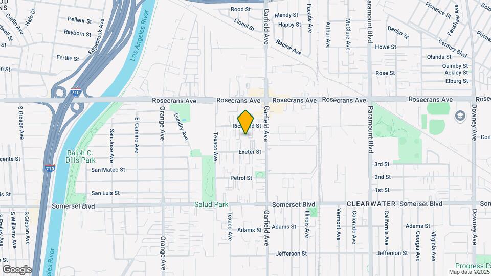 7314 Richfield Apartments Map and Location Details