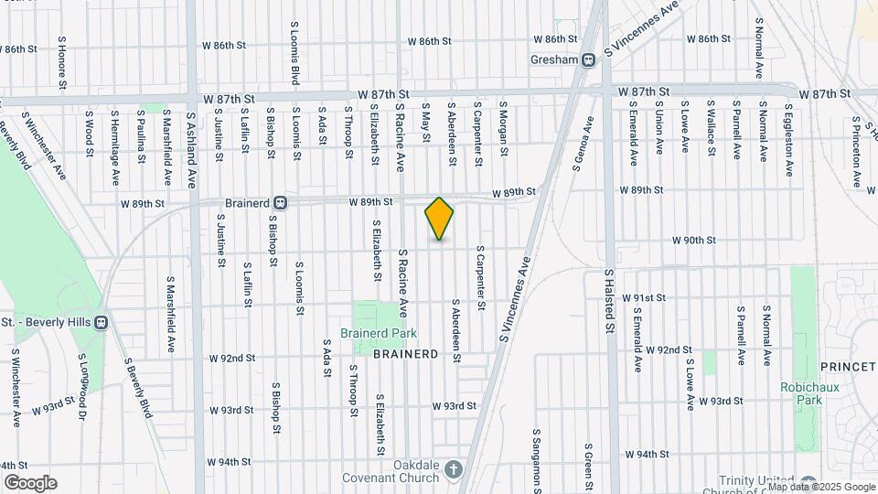 1116 W 90th St Mapa y Detalles de la Ubicación