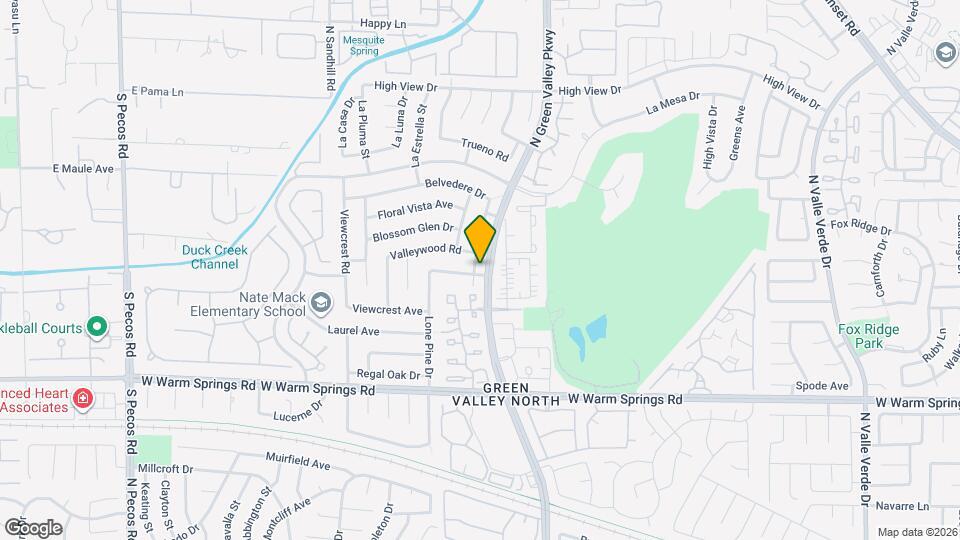 2340 Belvedere Dr Map and Location Details