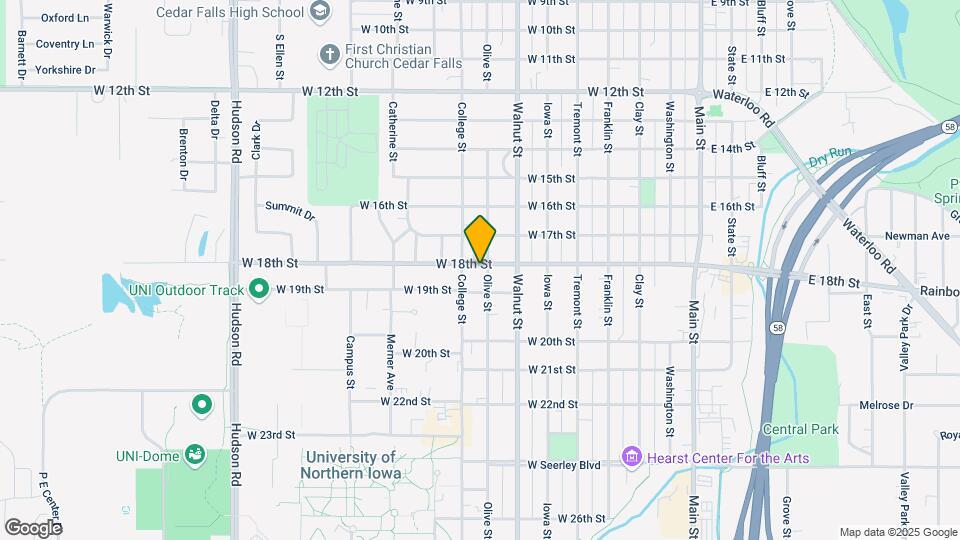 804 W 18th St Mapa y Detalles de la Ubicación
