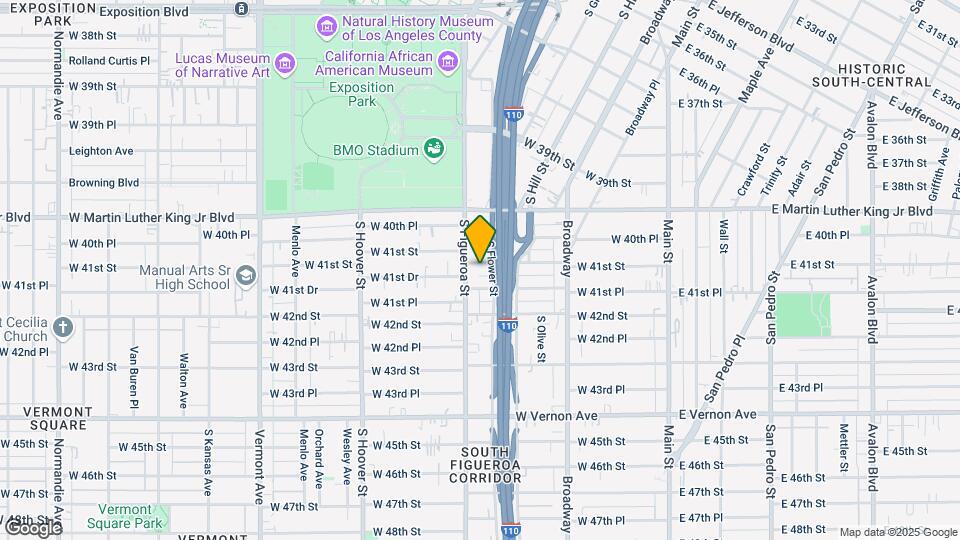 462 W 41st St Map and Location Details