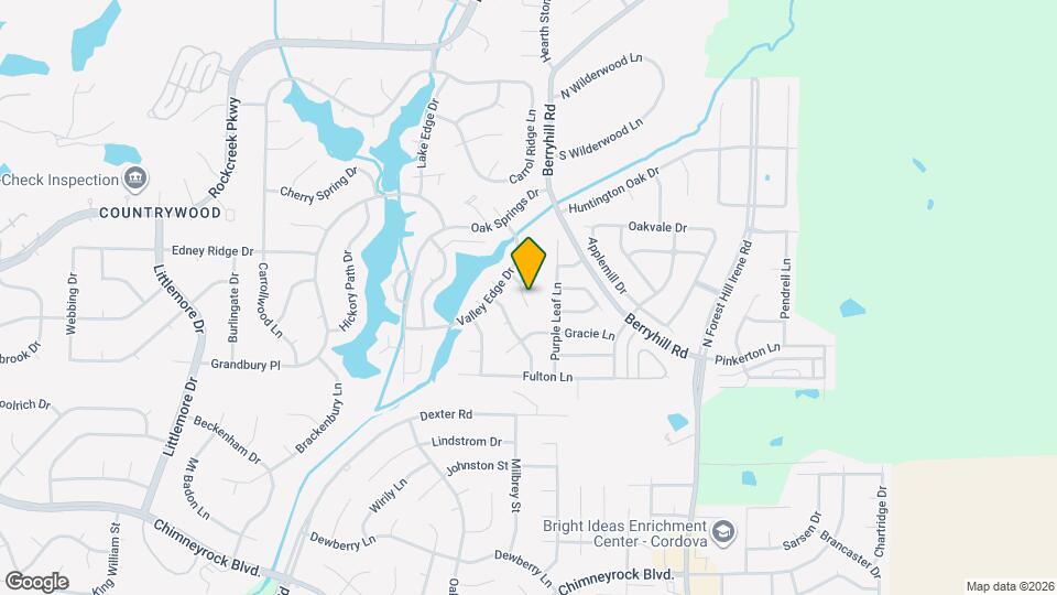 9020 Pepper Hollow Ct Mapa y Detalles de la Ubicación