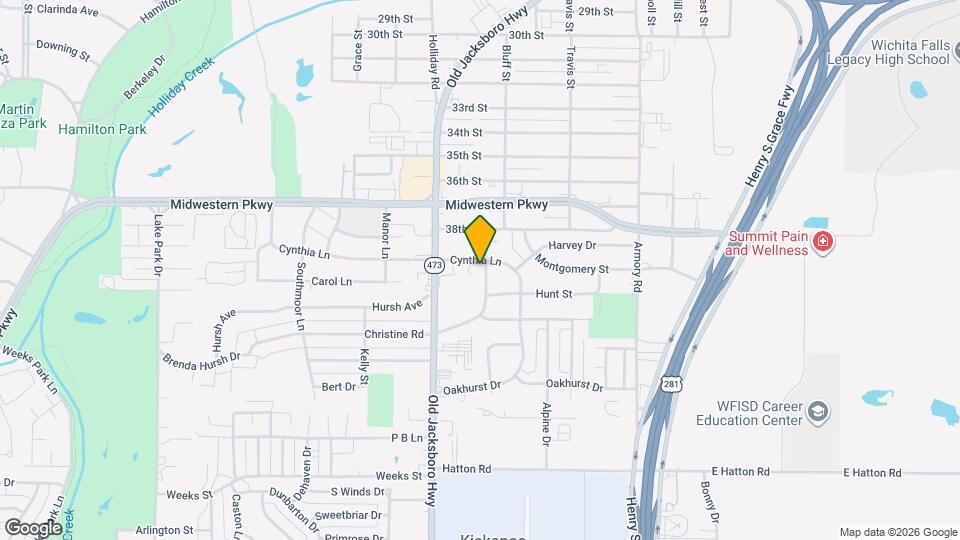 3902 Parker Blvd Mapa y Detalles de la Ubicación