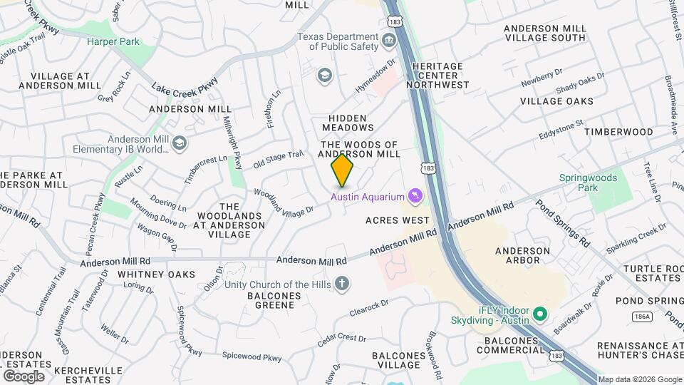 10055 Woodland Village Dr Map and Location Details