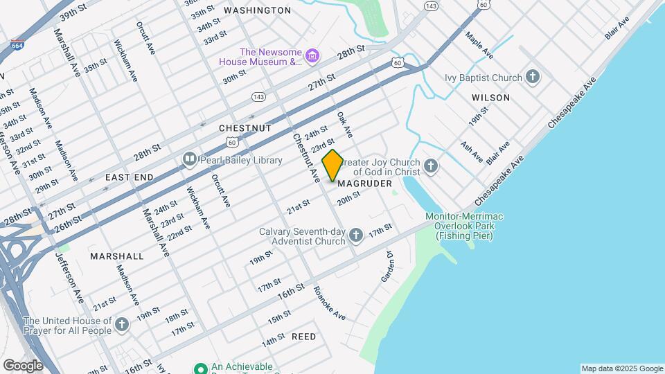 1213 21st St Map and Location Details