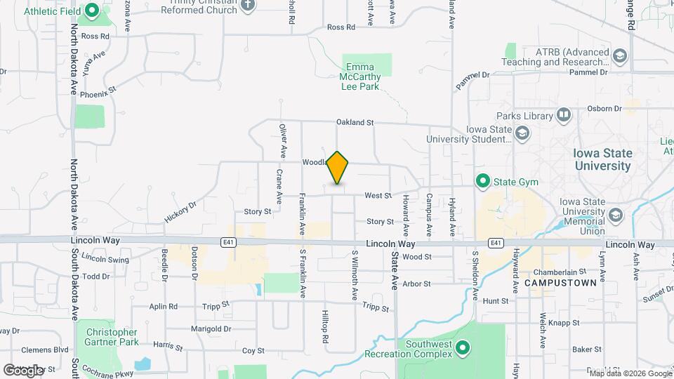 3319 West St Map and Location Details